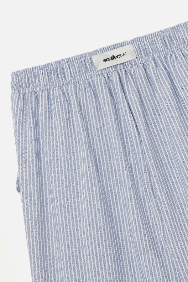 Scuffers Striped Pants Blue | TYZFOCU-75