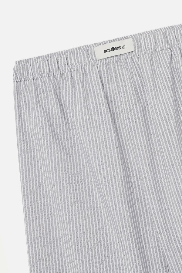 Scuffers Striped Pants Grey | EHVKWSY-58