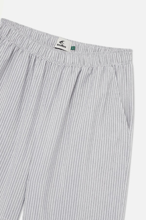 Scuffers Striped Pants Grey | EHVKWSY-58