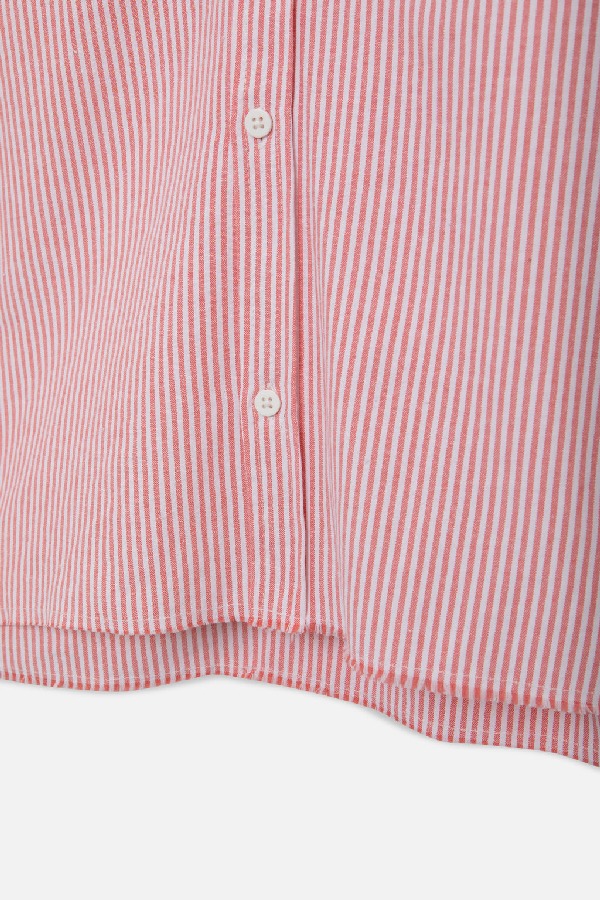 Scuffers Striped Shirts Red | DURKCIW-48