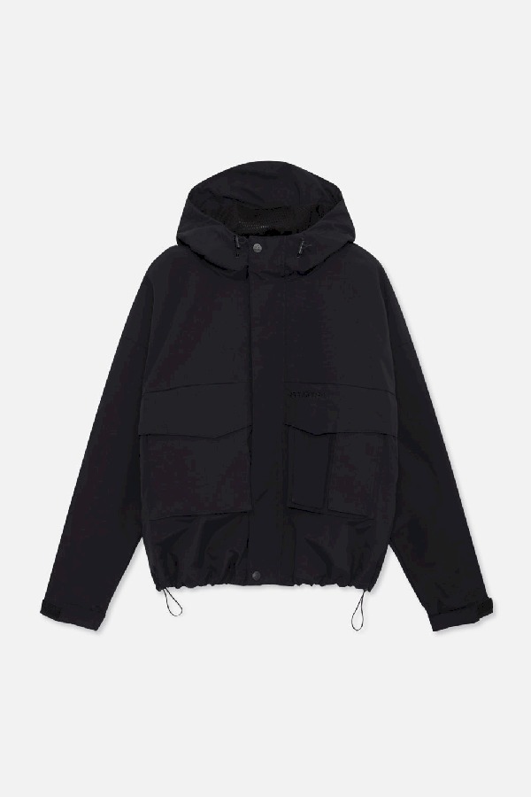 Scuffers Tech Coat Outerwear Dark | XWJGMUD-80