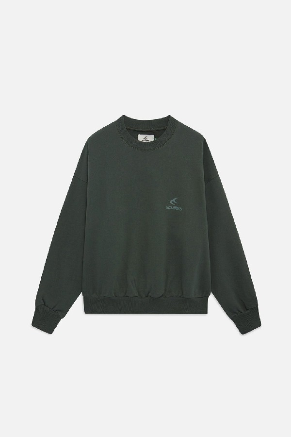 Scuffers WLW Crewneck Green | TGEMIPQ-65