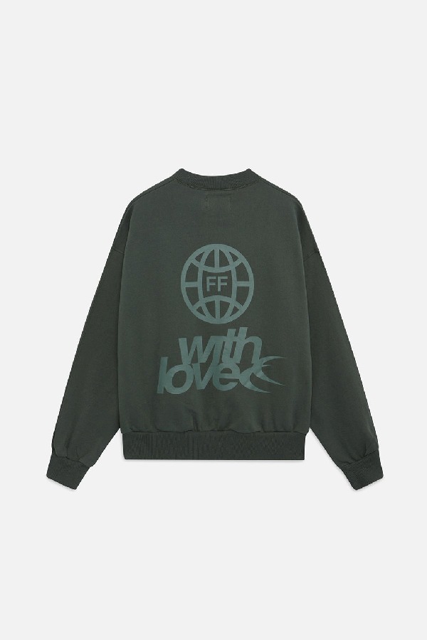 Scuffers WLW Crewneck Green | TGEMIPQ-65