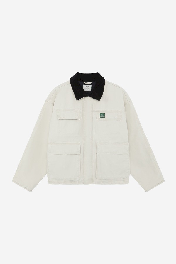 Scuffers Work Jacket Outerwear Ecru | RDVNOPM-02