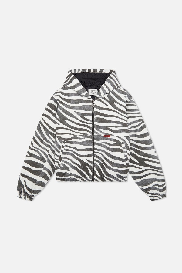 Scuffers Work Jacket Zebra Print | LDHYAJF-08